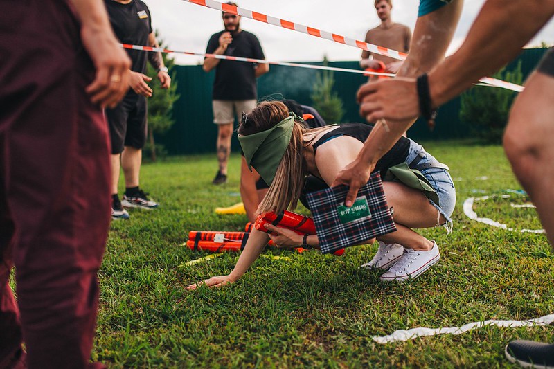 Тимбилдинг на свежем воздухе в Самаре ко Дню строителя