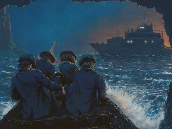 Квест в реальности «Бегство через Атлантику» от Квестории. alt_img_games