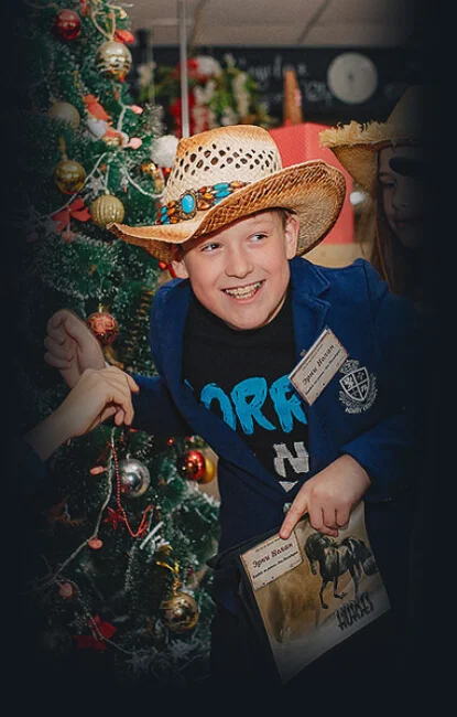 Новый год в школе в Самаре.